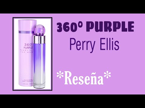 Descubre el aroma de 3600 Purple de Perry Ellis: ¿A qué huele?
